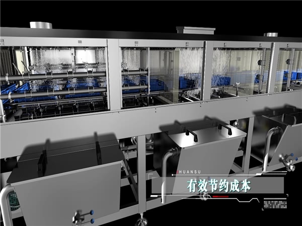 供應(yīng)洗筐機(jī)，周轉(zhuǎn)箱清洗機(jī)，全自動(dòng)洗框設(shè)備，環(huán)速洗筐機(jī)價(jià)格