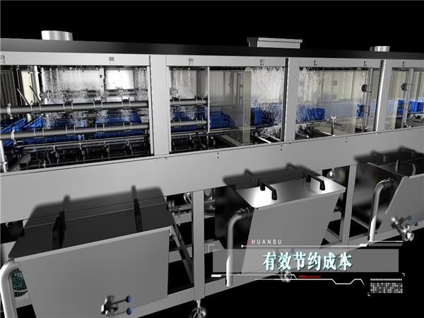 供應(yīng)洗筐機(jī)，周轉(zhuǎn)箱清洗機(jī)，全自動(dòng)洗框設(shè)備，環(huán)速洗筐機(jī)價(jià)格