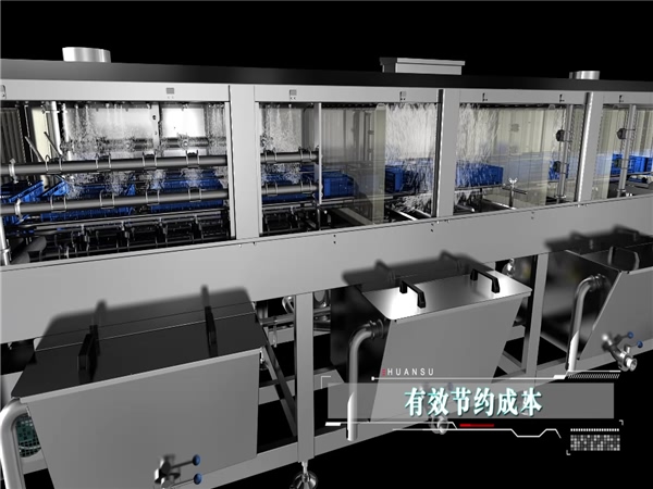 供應(yīng)洗筐機(jī)，周轉(zhuǎn)箱清洗機(jī)，全自動(dòng)洗框設(shè)備，環(huán)速洗筐機(jī)價(jià)格